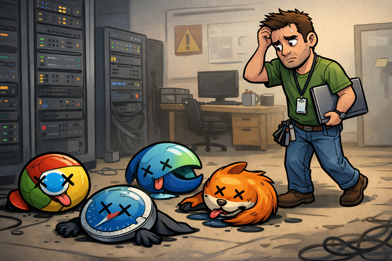 Featured image for There Are No "Good" Web Browsers Left (And It is a BIG Problem)